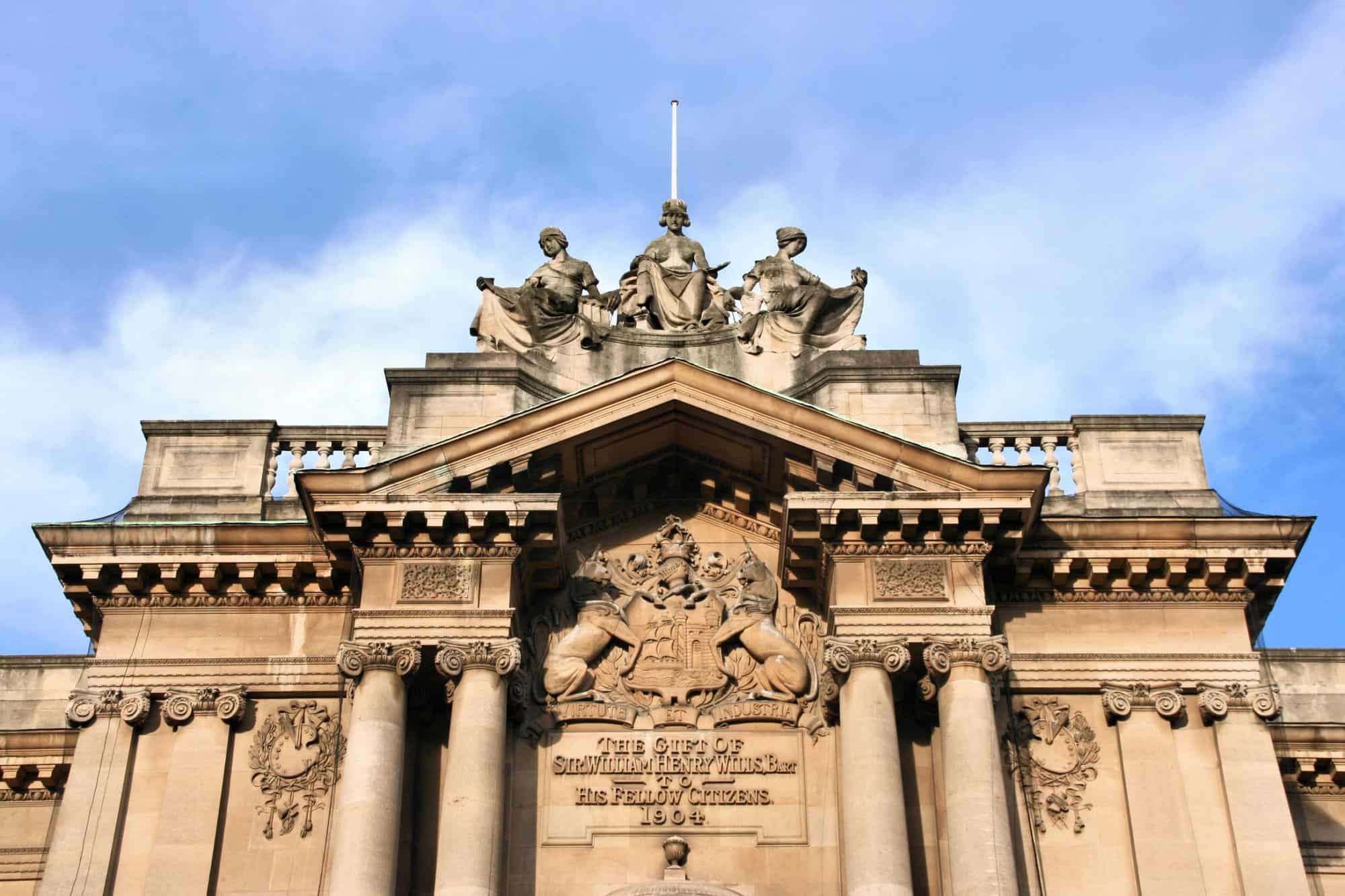 Exterior of Bristol Museum